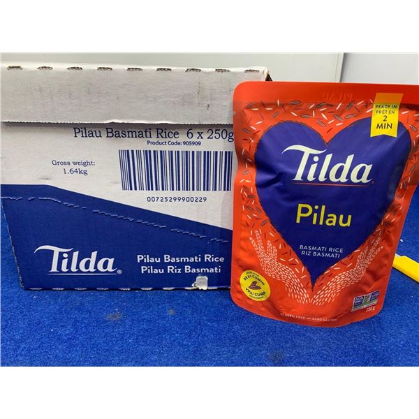 Tilda Pilau Basmati Rice (6 x 250g)