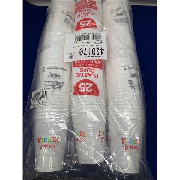 Plastic Cups (6 x 25)