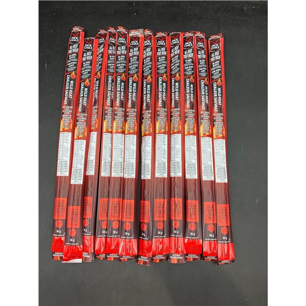 Jack Links All Beef Wild Heat Beef Sausage Stick (12 x 50g)