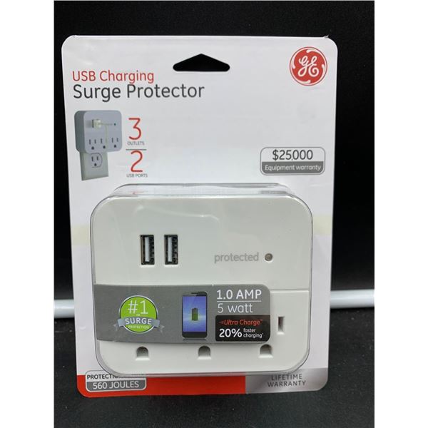 GE USB Charging Surge Protector