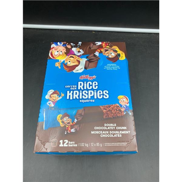 Kelloggs Double Chocolatey Chunk Rice Krispies Squares (12 x 85g)