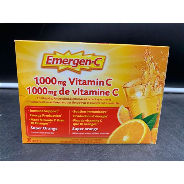 Emergen-C Super Orange Supplement (30 sachets)