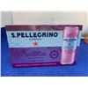 Image 1 : S. Pellegrino Dark Morello Cherry & Pomegranate Carbonated Natural Mineral Water (8 x 330ml)
