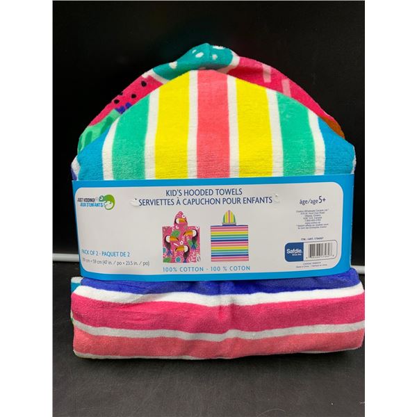 Kids Hooded Towels-Pack of 2