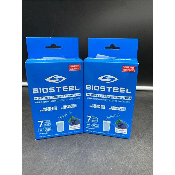 Biosteel Hydration Mix- Blue Raspberry (2 x 7)