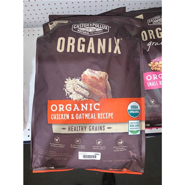 Castor & Pollux Organix Adult Dog Food 18lbs