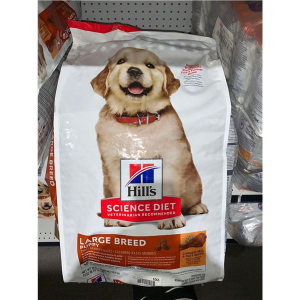 Hills Science Diet Large Breed Puppy Dog Food 30lbs