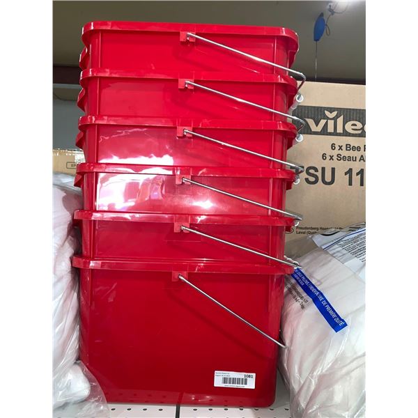 Vileda 1.5 L Graduated Bucket w/ Pouring Lip x's 6