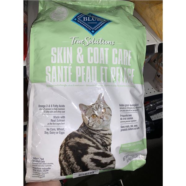 BLUE True Solutions Skin & Coat Care Adult Cat Food 15lbs