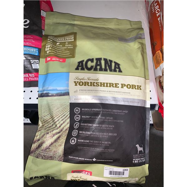 Acana Yorkshire Pork All Breeds & Life Stages 13.2 LB
