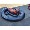 Image 2 : Inflatabull - Inflatable Pool Float Toy with Bull - Swimming Pool Floatie for Families, Adults, and 