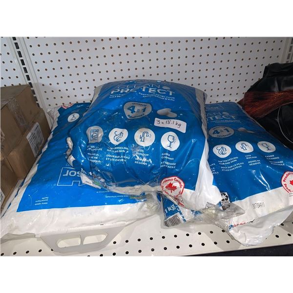 Lot of 3 Windsor Clean & Protect Water Softening Pellets 18.1kg