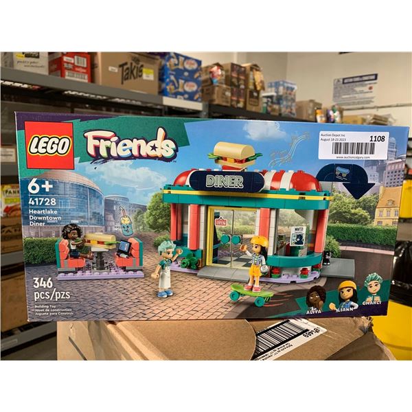 NEW Lego Friends 41728 Heartlake Downtown Diner 346pcs