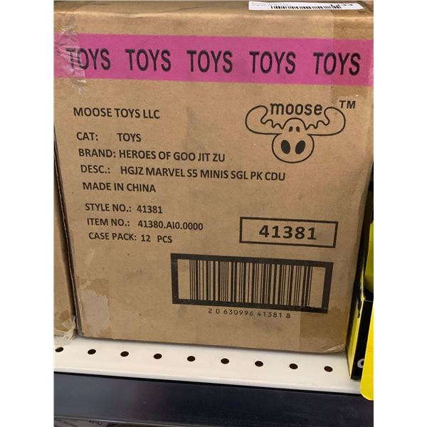 Moose Toys Heroes Of Goo Jit Zu Marvel S5 Minis Single Pack Case of 12