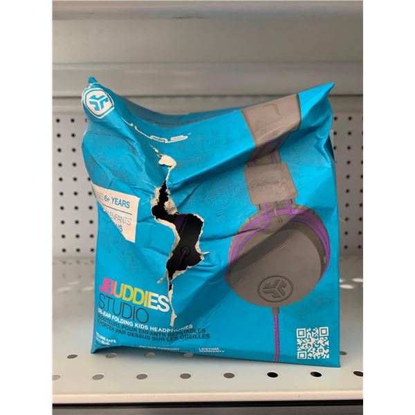 Jlab Childrens JB Buddies On Ear Folding Kids Headphones