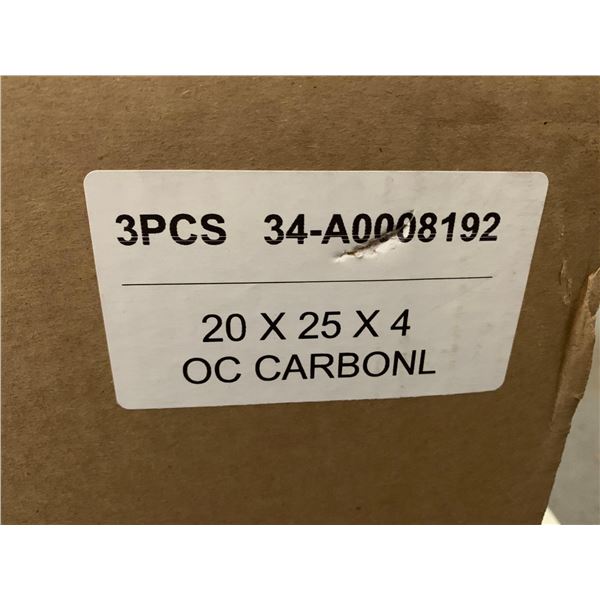 Captive-Aire 34-A0008192 ODOR CONTROL FILTER Lot of 3