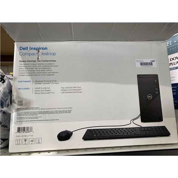 Dell Inspiration Compact Desktop Computer Tower with Windows 10