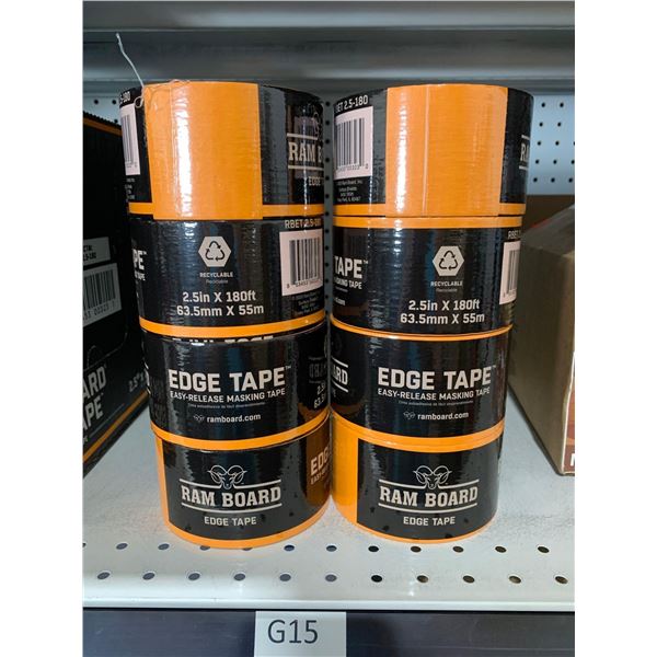 Ram Board Edge Tape 2.5" x 150ft Case lot of 8