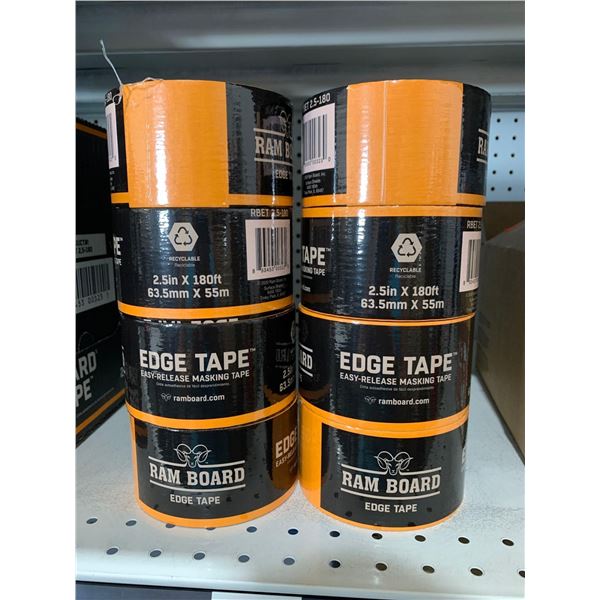 Ram Board Edge Tape 2.5" x 150ft Case lot of 8