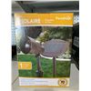 Image 3 : Paradise Solar Floodlight White LED Oiled Bronze