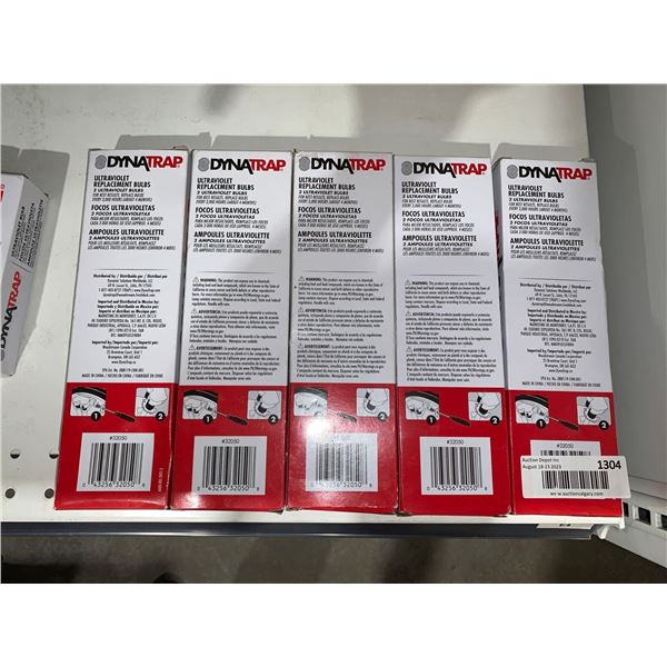 Dyna trap Mosquito XL Trap/ Killer Lot of 5 replacement bulbs