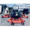 Image 14 : Jacobsen Diesel Tri Deck HR 9016 Turbo Rotary Ride On Mower includes extra blades, tires and manuals