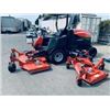 Image 15 : Jacobsen Diesel Tri Deck HR 9016 Turbo Rotary Ride On Mower includes extra blades, tires and manuals
