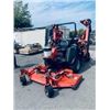 Image 19 : Jacobsen Diesel Tri Deck HR 9016 Turbo Rotary Ride On Mower includes extra blades, tires and manuals