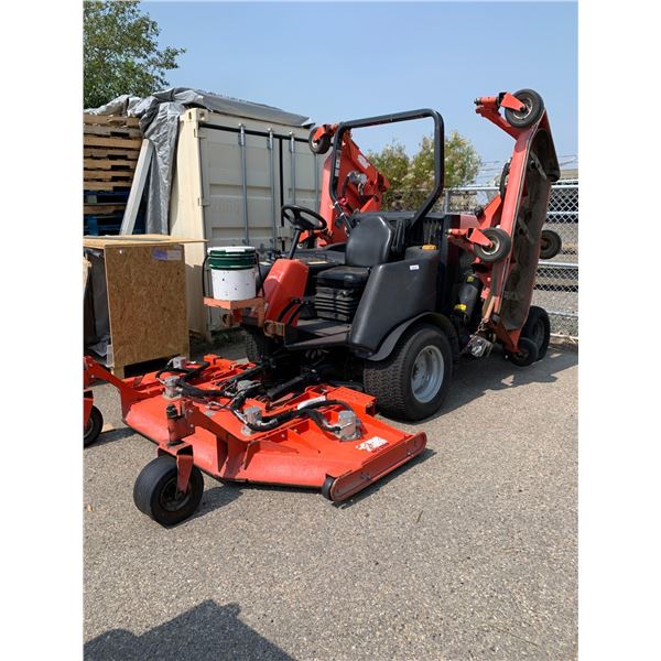 Jacobsen Diesel Tri Deck HR 9016 Turbo Rotary Ride On Mower includes extra blades, tires and manuals