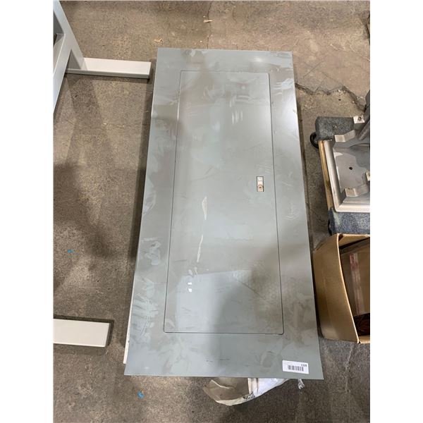 Square D by Schneider Electric Type 1 Electric Breaker Pannel Unit with Hinged Door