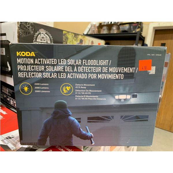 Koda Motion Activated LED Solar Floodlight