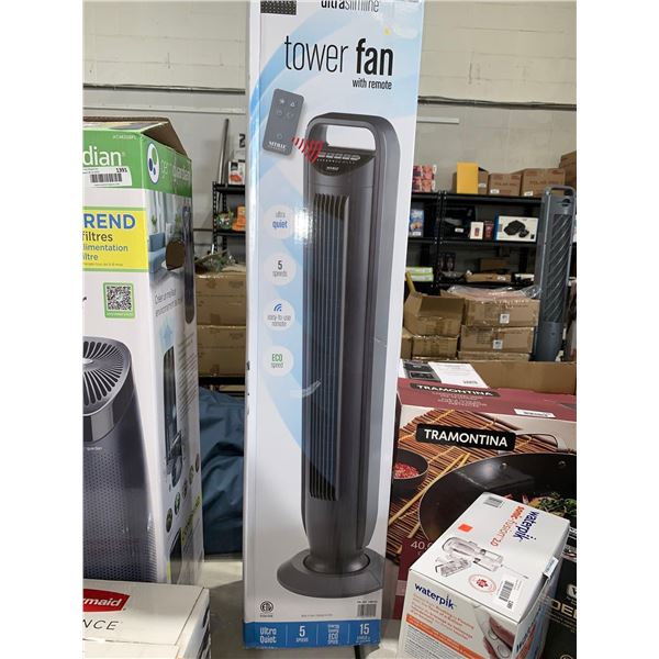 Seville Classics Tower Fan w/ Remote