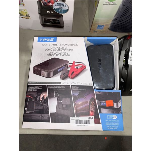 TypeS Jump Starter & Power Bank