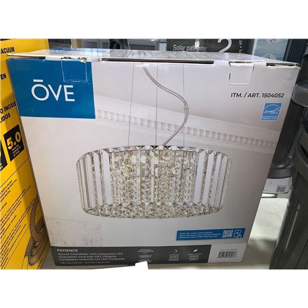 Ove Patience Round Chandelier 16.4x16.4x81.1"
