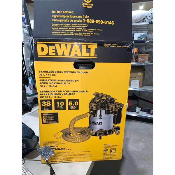 DeWalt 38L Wet/Dry Shopvac