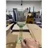 Image 2 : Plastic Wine Glass Green Case of 24pcs