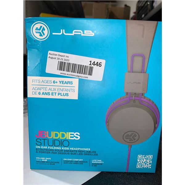 JLab JBuddies Studio On Ear Folding Kids Headphones