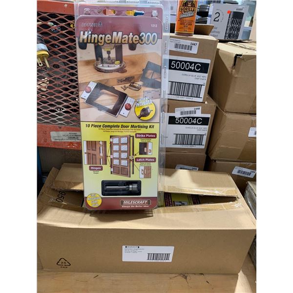 Router HingeMate 300 10pc Complete Door Mortising Kit Case of 3