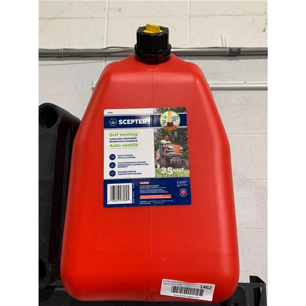 Self Venting Gasoline Containers