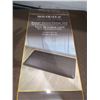 Image 2 : Mon Chateau Memory Foam Kitchen Mat 20x42" Brown