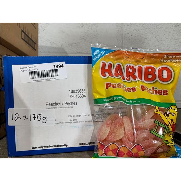 Haribo Peaches 12x175g