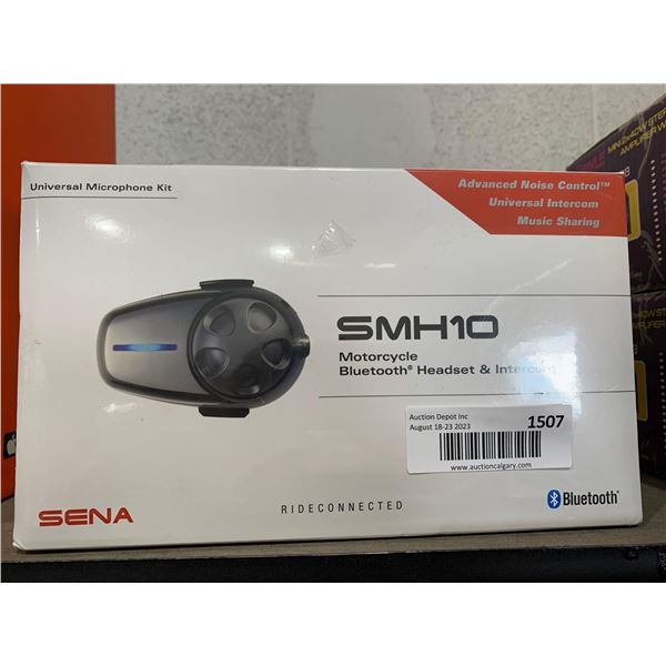 Sena - SMH10 Universal Motorcycle Bluetooth Headset & Intercom Kit