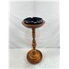 Image 1 : Vintage Wooden Pedestal Ashtray