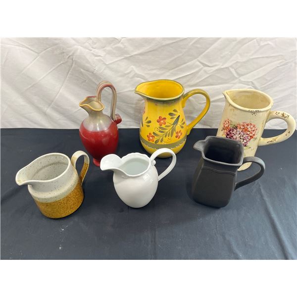 Various Pitchers