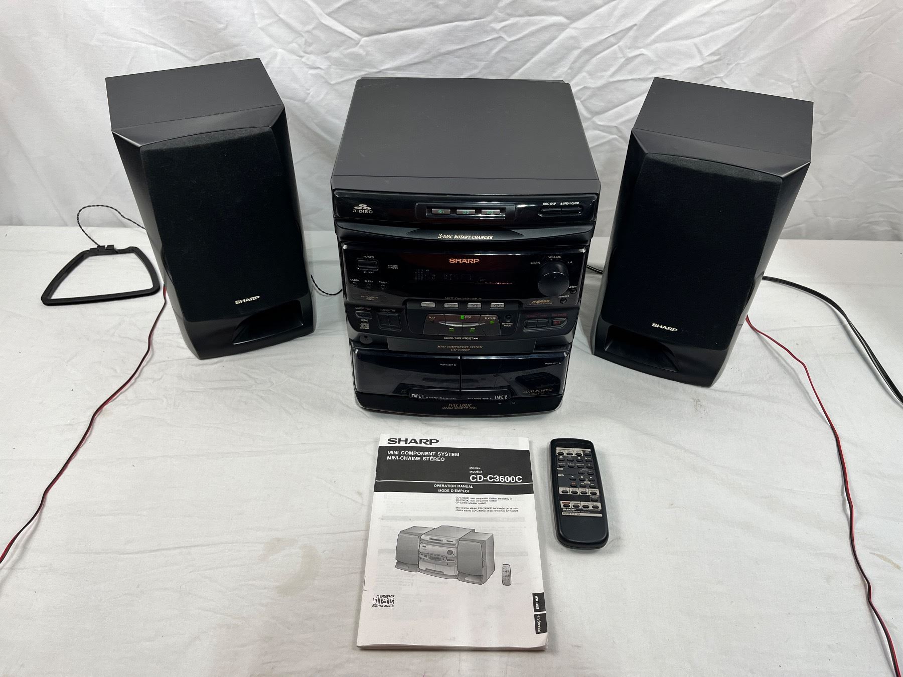 Sharp Mini System Sharp Mini Component System - Sunrise Estate Services Ltd