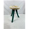 Image 1 : Sunflower Garden Wood Stool