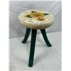 Image 2 : Sunflower Garden Wood Stool