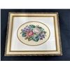 Image 1 : Floral Crosstitch Art