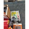 Image 3 : BOX OF MISC. DRY-LUBE, SCOPE LENS COVERS, LEE .223 CASE TRIMMER