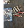 Image 1 : 7 ASSORTED POCKET KNIVES AND TOOLS